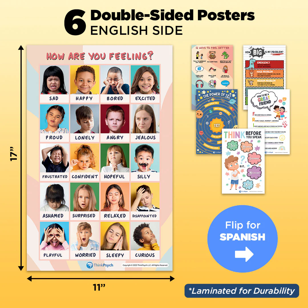 Feelings & Coping Skills Posters - Image 15